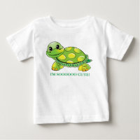 "Ich bin NIEDLICHES SOOOOO!"  Baby-Schildkröte
