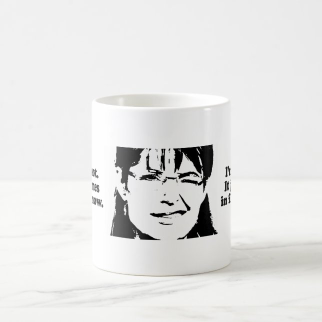 Ich bin noch heiß. Er kommt gerade in Blitze Kaffeetasse (Mittel)