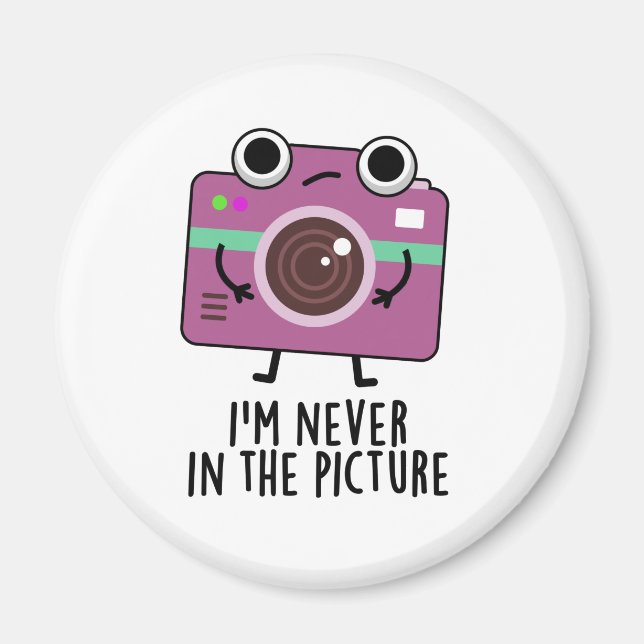 Ich bin noch nie in der Fotokina Magnet (Vorne)