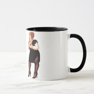 Ich bin. noch STEHEND. Tasse