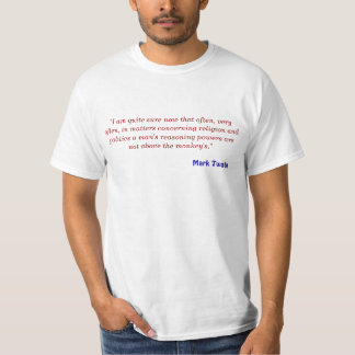 "Ich bin nun da häufig, sehr häufig, in… ganz T-Shirt