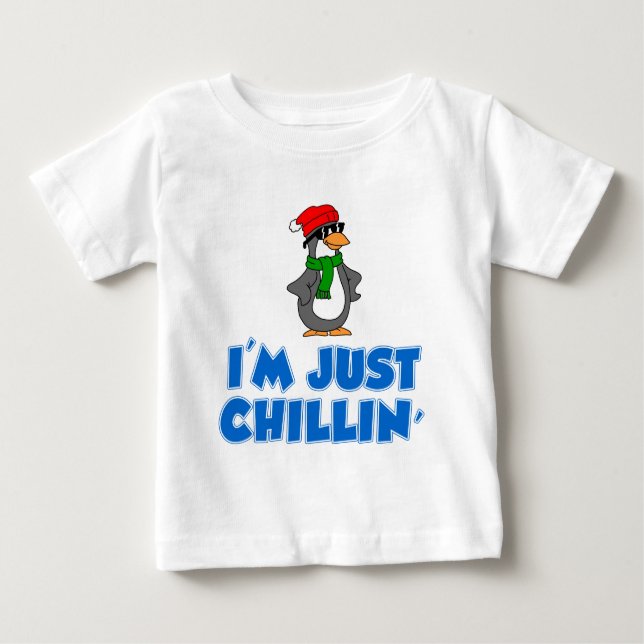 Ich bin nur Chillin' Baby T-shirt (Vorderseite)