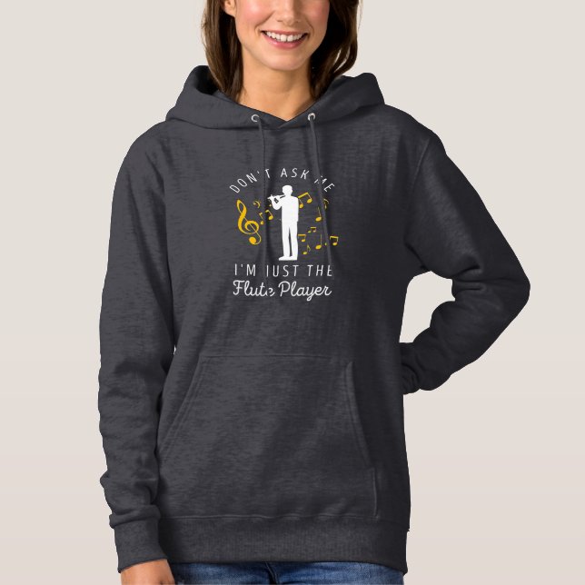 Ich bin nur der Flutplayer Hoodie (Vorderseite)