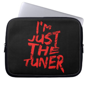 Ich bin nur der Tuner Funny Car Tuner Rennsport Laptopschutzhülle