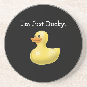 Ich bin nur ducky!-Untersetzer Getränkeuntersetzer