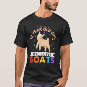 Ich bin nur ein 12-jähriges Mädchen, das Lieben Zi T-Shirt