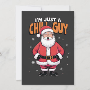Ich bin nur ein cooler Typ Meme Weihnachten Lustig Einladung
