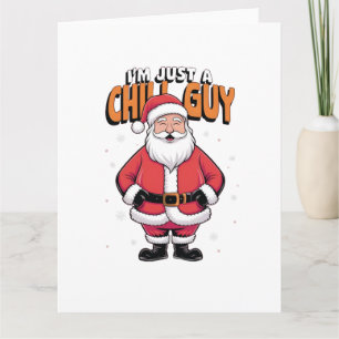 Ich bin nur ein cooler Typ Meme Weihnachten Lustig Karte