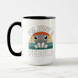 Ich bin nur ein Kieselstein, pebble kids t-shirt, Tasse
