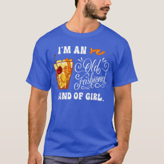 Ich bin nur ein Mädchen mit altmodischer Kleidung T-Shirt