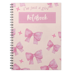 Ich bin nur ein Mädchen-Notebook Notizblock