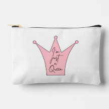 Ich bin nur eine Queen Makeup Tasche - Niedlicher 