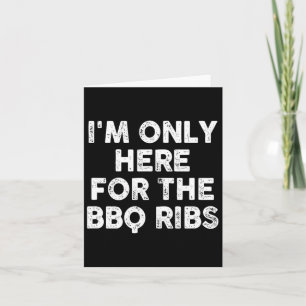 Ich bin nur für die Grillen Ribs hier Karte