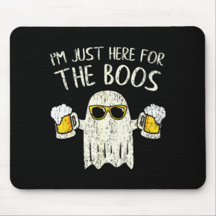 Ich bin nur hier für das Buh lustiges Geschenk Hal Mousepad