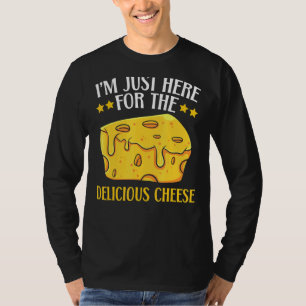 Ich bin nur hier für das köstliche Feinschmecker v T-Shirt