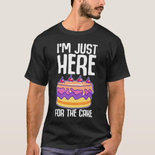 Ich bin nur hier für das lustige, ironische Feier T-Shirt
