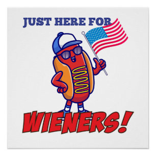 Ich bin nur hier für das winers-Hemd  Unabhängigke Poster