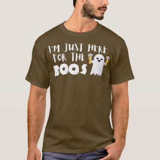 Ich bin nur hier für den Boos Halloween Funny Ghos T-Shirt