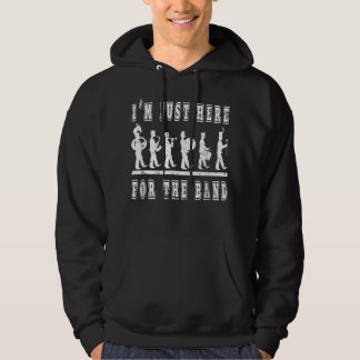 Ich bin nur hier für die Band - Funny Marching Ban Hoodie