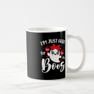 Ich bin nur hier für die Boos Niedlich Ghost Fun W Kaffeetasse