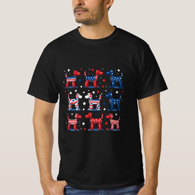 Ich bin nur hier für die Dackeln T - Shirt l Juli  (Vorderseite)