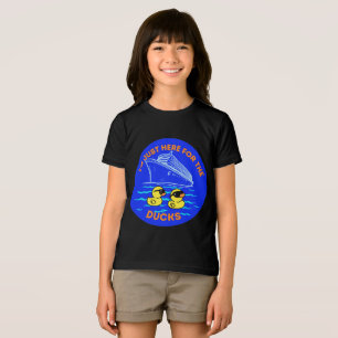 Ich bin nur hier für die Ducks Cruise Tri-Blend Shirt