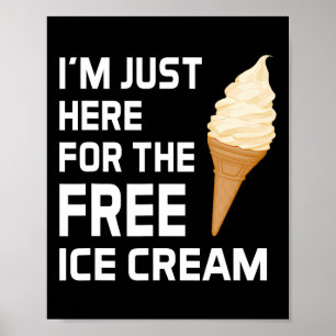 Ich bin nur hier für die Gratis-Ice-Familie Cruise Poster