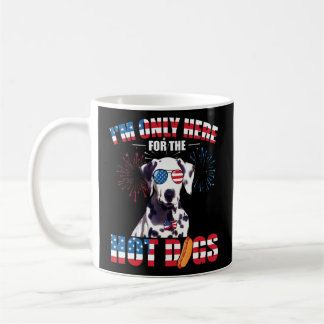 Ich bin nur hier für die Hot Dogs amerikanischen D Kaffeetasse