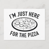 Ich bin nur hier für die Pizza