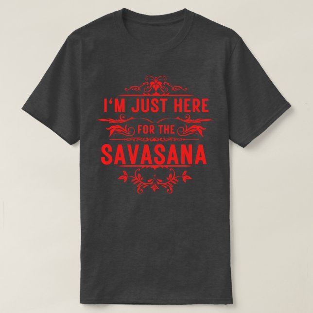 Ich bin nur hier für die Savanne 14 T-Shirt (Design vorne)