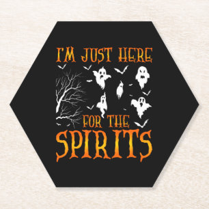 ICH BIN NUR HIER FÜR DIE SPIRITEN Halloween 2011 S Untersetzer