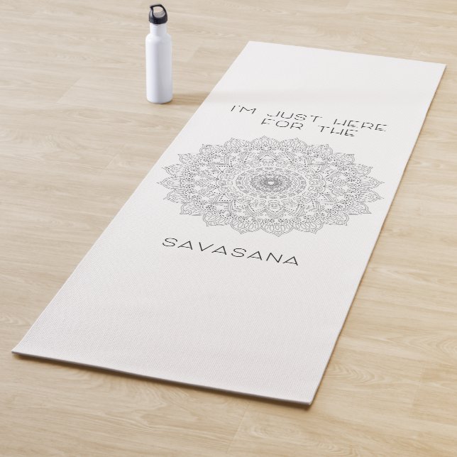 Ich bin nur hier für die Yogamatratte von Savasana Yogamatte (Beispiel)