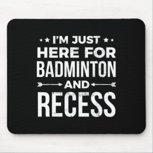Ich bin nur hier für frisches, lustiges Geschenk f Mousepad