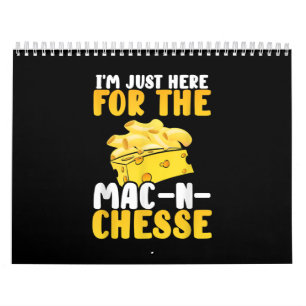 Ich bin nur hier Mac und Cheese Erntedank Dinner Kalender