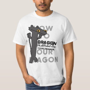 Ich bin nur hier, um deinen Drachen zu streicheln T-Shirt