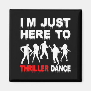 Ich bin nur hier, um Zombie lustig Halloween zu ta Magnet