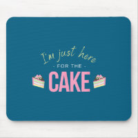 Ich bin nur hier wegen dem Kuchen I Lustig Sarkast