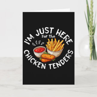 Ich bin nur hier wegen den Chicken Tenders Fried C Karte