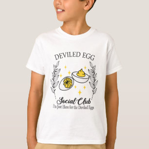 Ich bin nur hier wegen der Eier mit Füllung Lustig T-Shirt