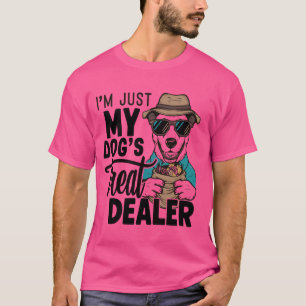 Ich bin nur mein Leckerei Händler lustiges Sprichw T-Shirt