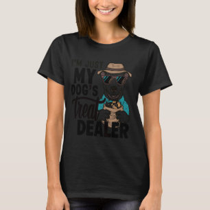 Ich bin nur mein Leckerei Händler lustiges Sprichw T-Shirt