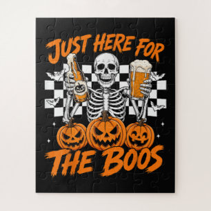 Ich bin nur wegen der Buh-Rufe hier Halloween-Skel