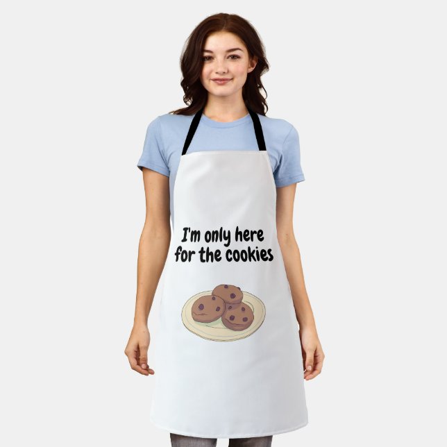 Ich bin nur wegen der Cookies hier Schürze (Getragen)