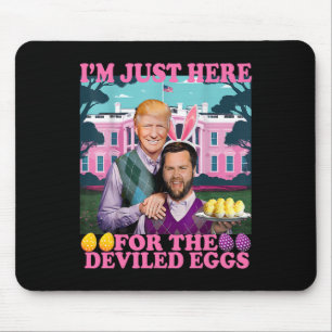 Ich bin nur wegen der Eier mit Füllung hier, lusti Mousepad