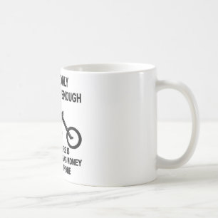 Ich bin nur weit genug wenn ..... geritten kaffeetasse