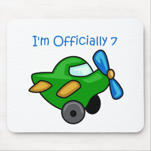 Ich bin offiziell 7, Jet Flugzeug Mousepad