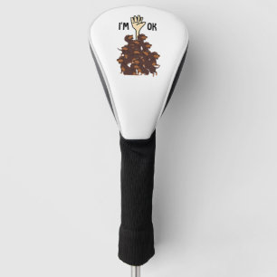 Ich bin Ok Funny Dackel Dog Pet Besitzer Golf Headcover