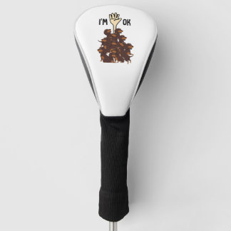 Ich bin Ok Funny Dackel Dog Pet Besitzer Golf Headcover