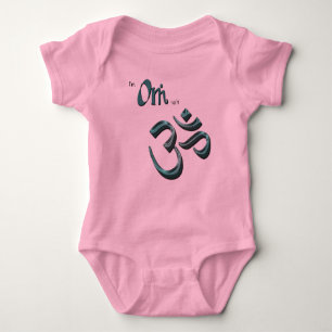 Ich bin OM-ish OM Baby Strampler