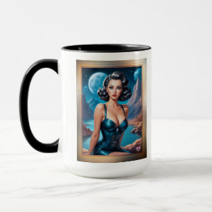Ich bin On Vacation AI Concept Art von Xzendor7 Tasse